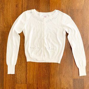 Justice Sweater Button Down Girls 12